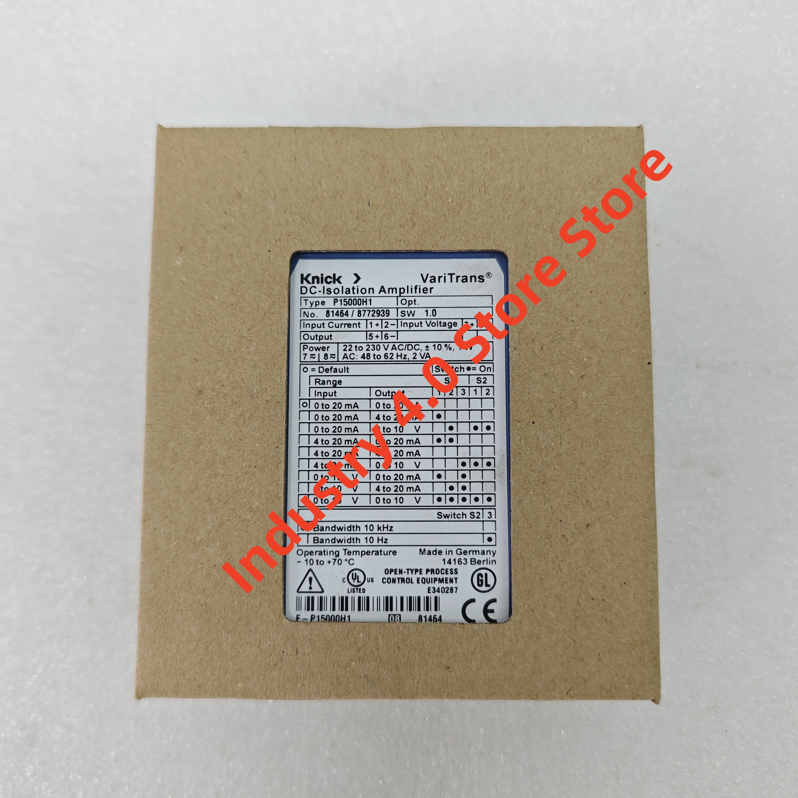 

isolation amplifier A 20300 P0 P15000H1 new original