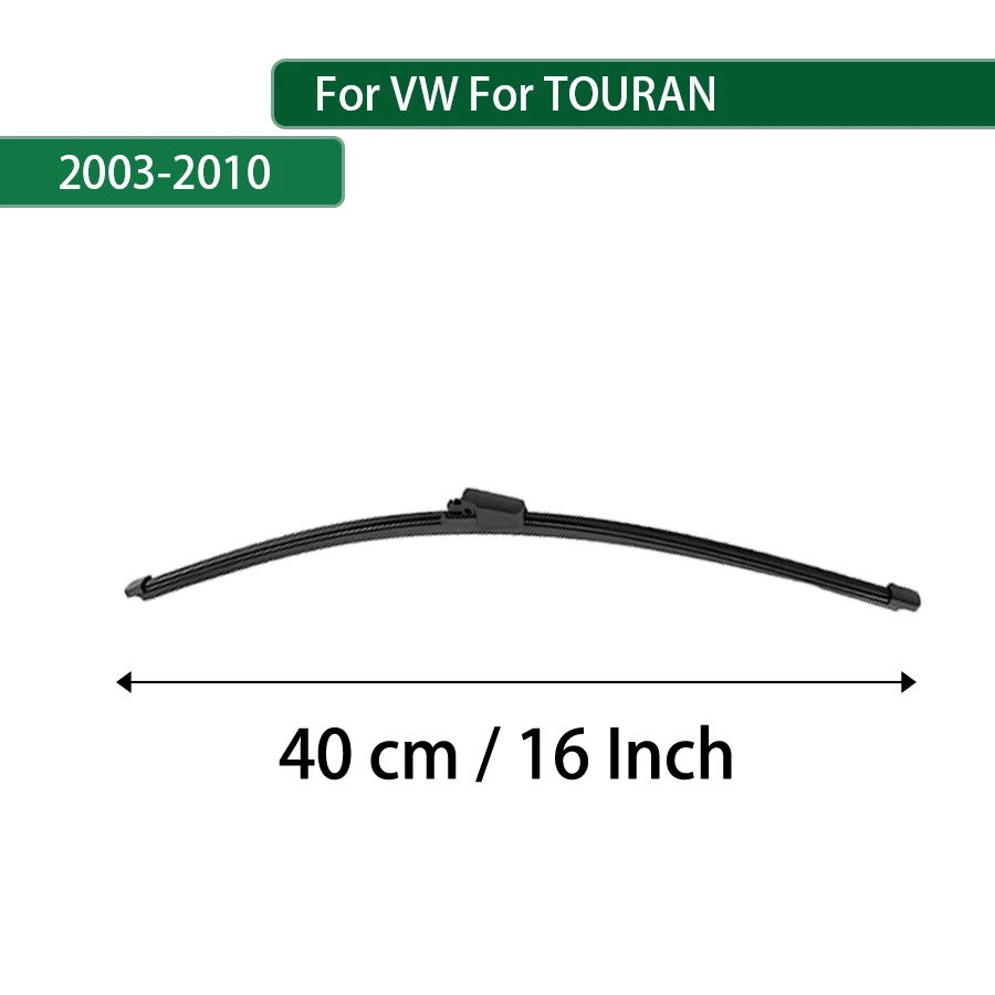For VW TOURAN 2003-2007-2010 Rear Wiper Blade Arm Set Rear Window Windshield