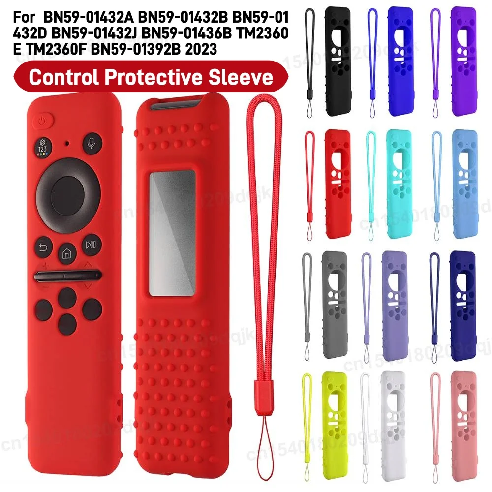Silicone Case Tv Remote Control Protector Case Cover For BN59-01432A/01432B/01432D/01432J/01436B/TM2360E/TM2360F/01392B