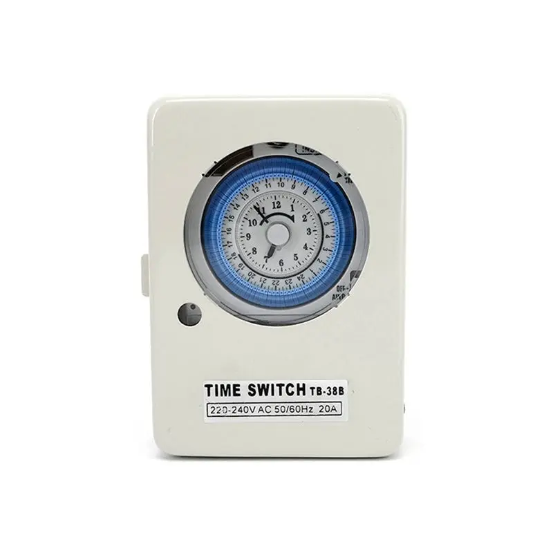 SEWS-TB-38B Microcomputer Rail-Type Household 220V Time-Controlled Switch Time Timing Switch Mechanical Timer