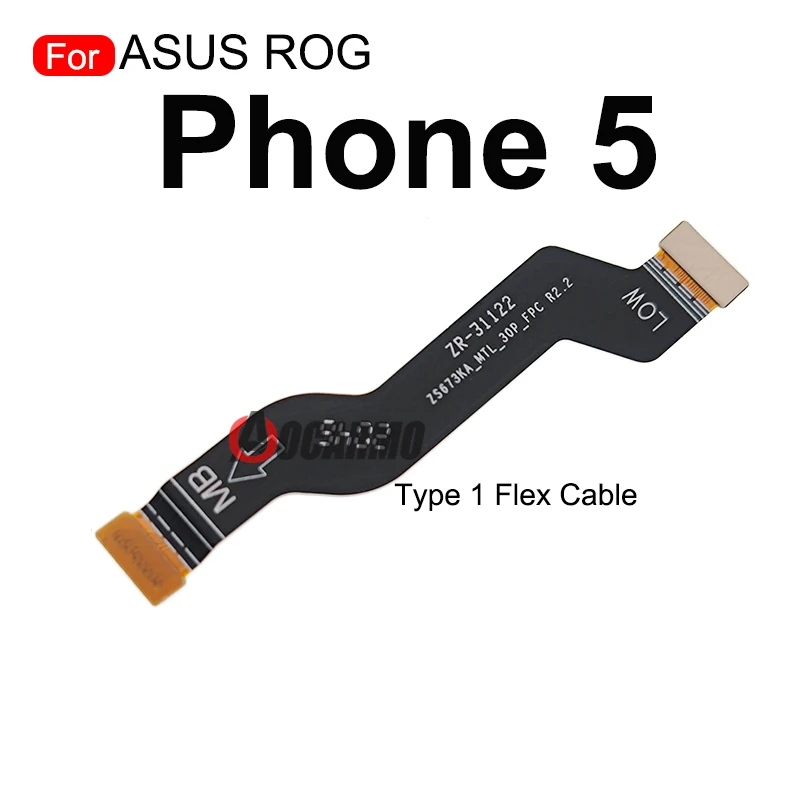 For ASUS ROG Phone 5 ZS673KS Rog5 Mainboard Cable Connector Sub-Board Battery Connect Small Board Flex Cable Replacement Parts