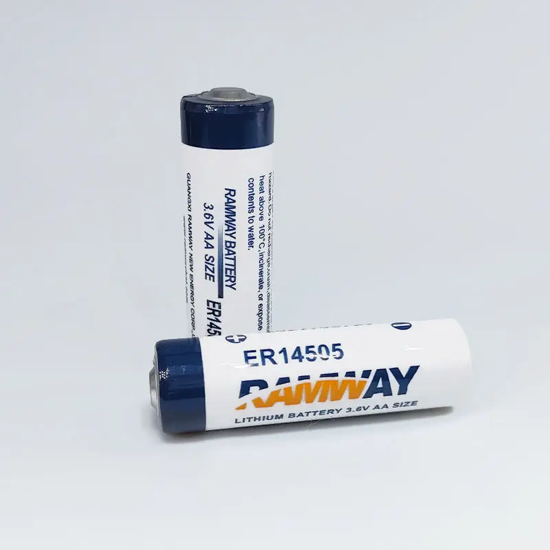 ER14505 3.6V primary lithium battery with XH2.54 plug added for wireless temperature sensor of water meter