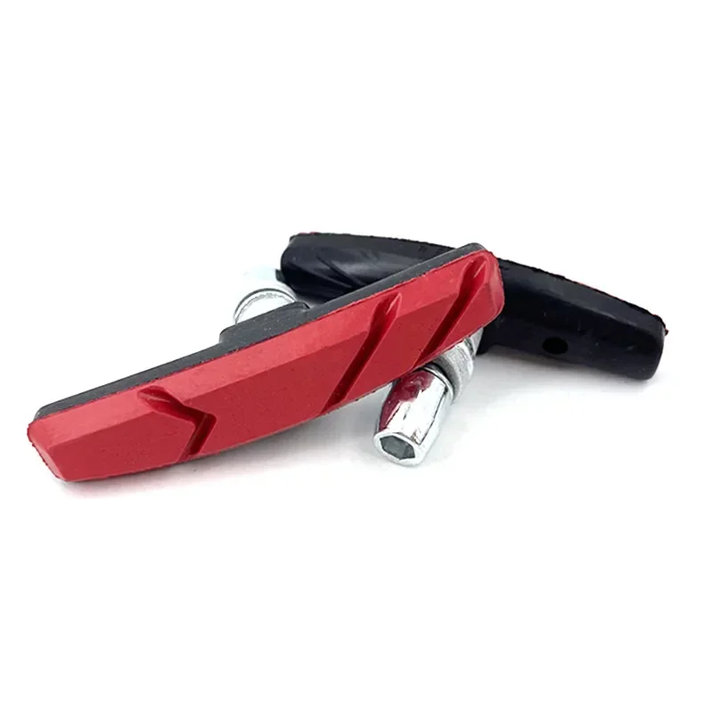 70mm Mountain Road Bike Brake Pads Set Cycling V Brake Holder Pads Shoes Blocks Rubber Pad Silent MTB Bicycle Brake Pads image 4
