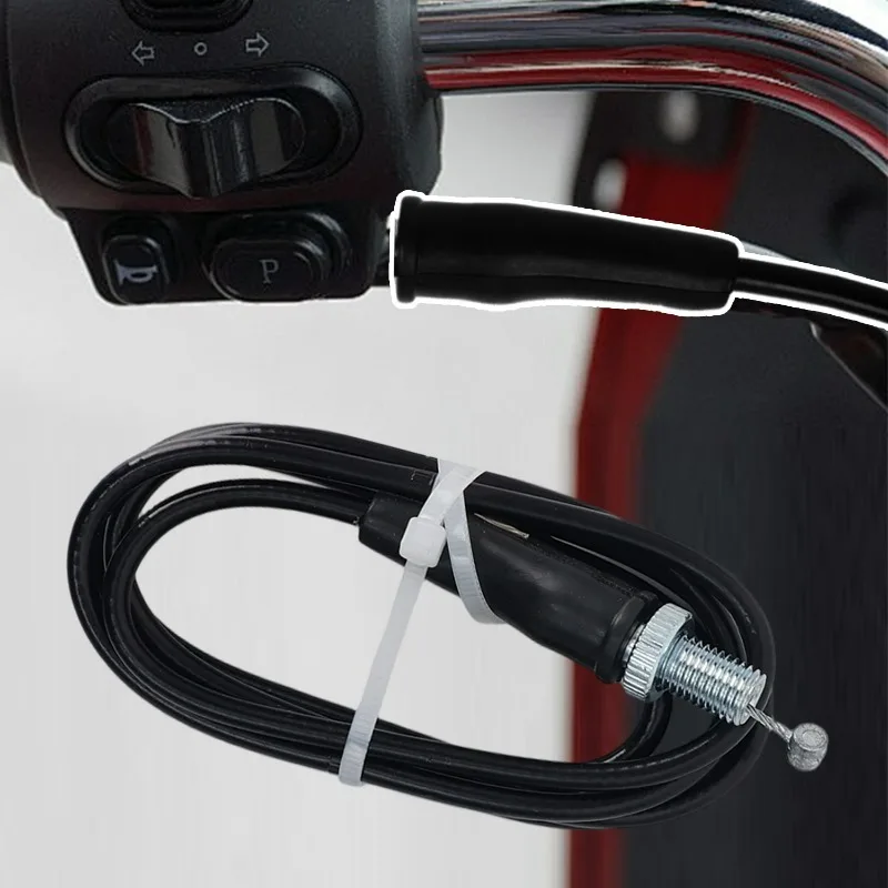 العالمي للدراجات النارية الطوارئ دواسة فرامل خنق طقم تصليح الأسلاك الدراجة Ttr 125 خنق موصل الجسم المحرك ATV مدخل هواء #5