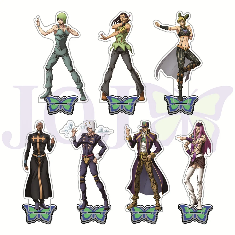 JoJo's Bizarre Adventure: Stone Ocean 15cm Acrylic Stand Figures Anime Collectible Merchandise Desktop Decoration Fan Gift