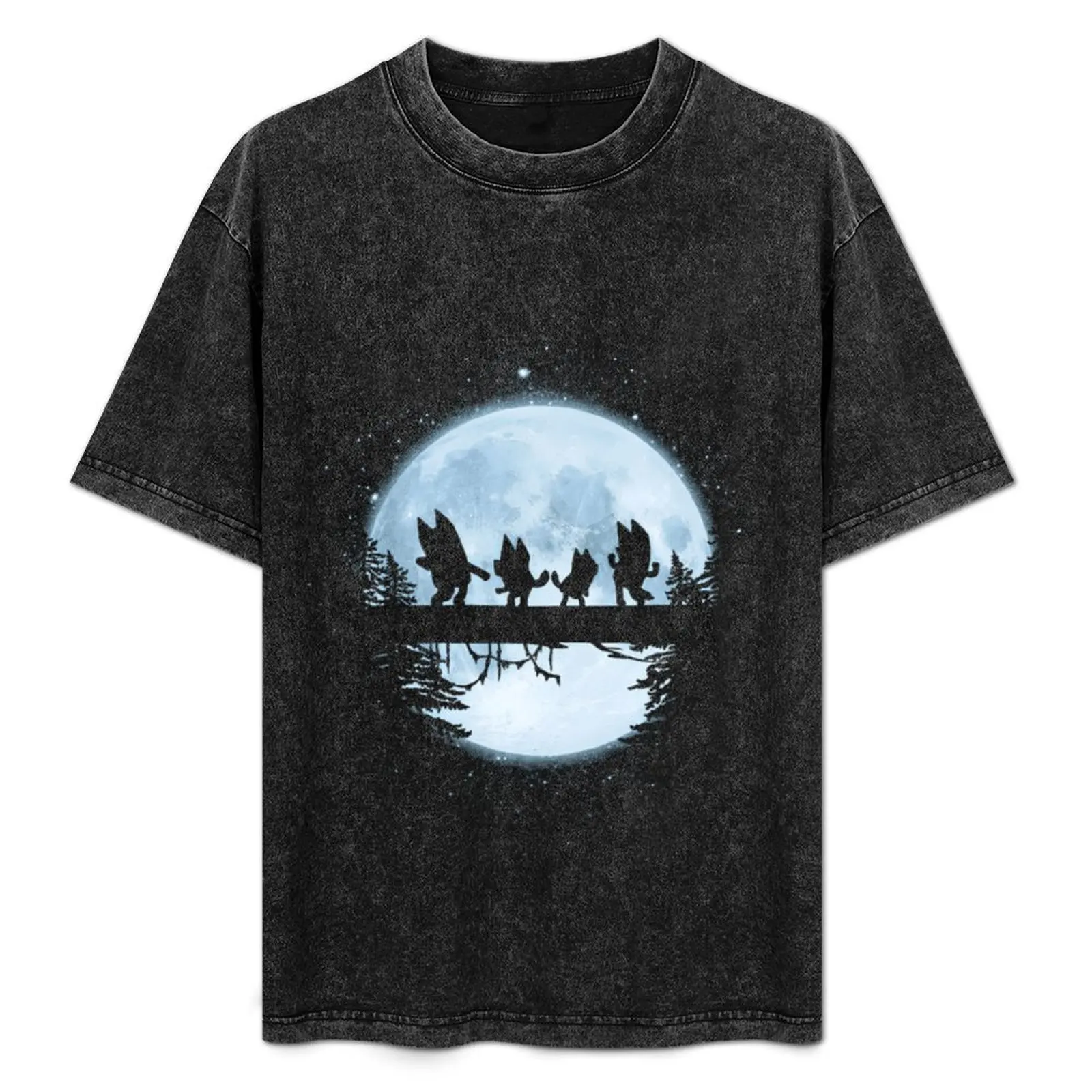 

Midnight Dancing - Blu T-Shirt Casual Lightweight Short Sleeve Top