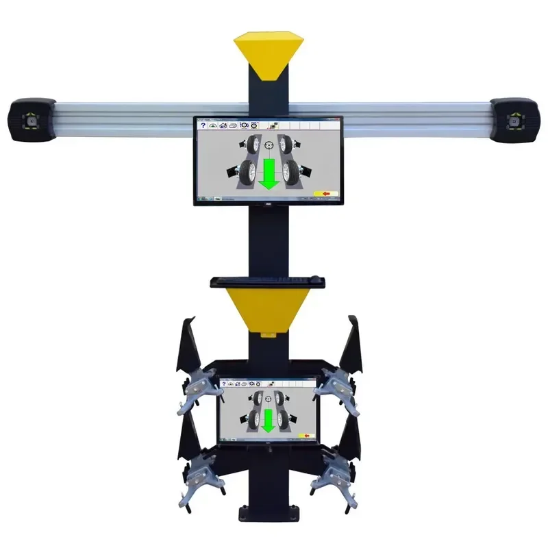 for 3D Car Wheel Aligner Multi-Language Wheel Alignment Machine for Automotive Service Equipment