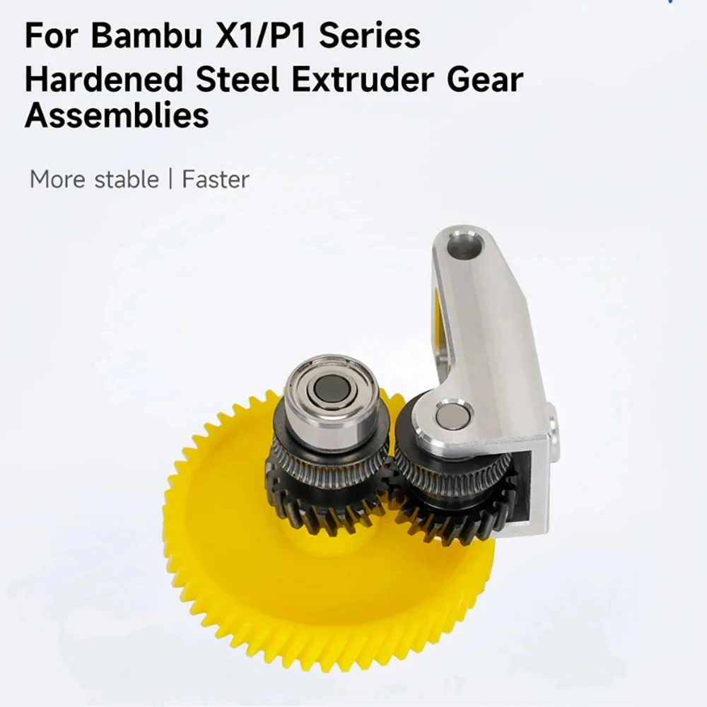 

For bambu lab extruder gear bambu lab extruder kit For Bambu Lab P1S P1P X1 Carbon X1C Upgrade Hardened Steel 1.75MM Filament