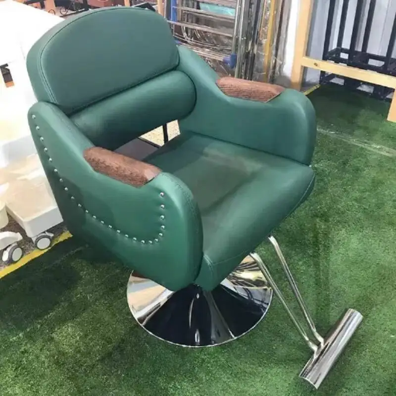 Recliner Cosmetic Lash Barber Chairs Makeup Beauty Adjustable Barber Chairs Facial Silla Barberia Commercial Furniture YX50BC