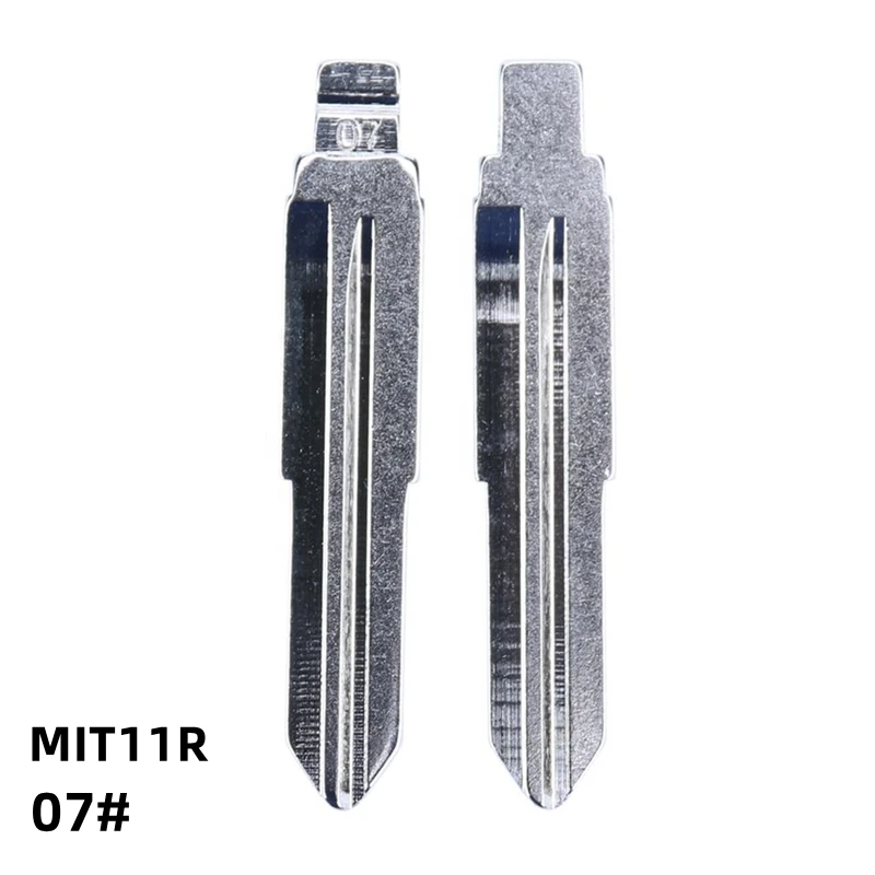 

OEM 5Pcs 07# MIT11R Metal Blank Uncut Remote Key Blade For Mitsubishi For Keydiy KD Xhorse VVDI JMD