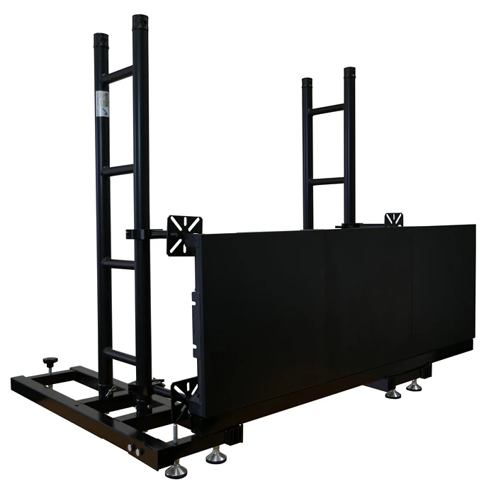 Aluminum Portable LED Screen Wall Truss Ground Stand Support Truss For LED Cabinet