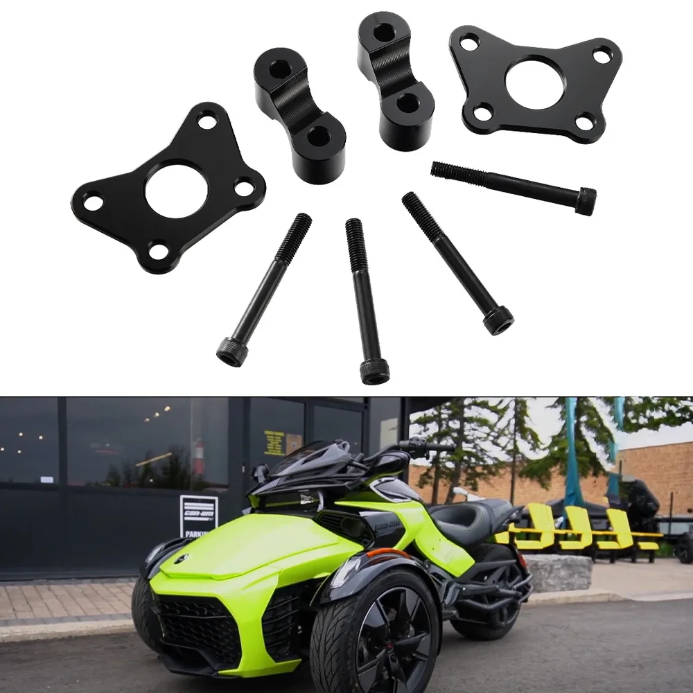 

Adjustable Aluminum Handlebar Lifting Kit for Can-Am RT/F3 Adjustable Handlebar Riser Kit