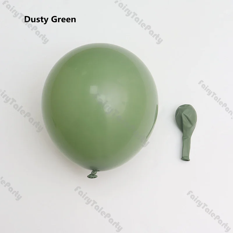 Green Pink Coral Matte Latex Balloons Set Baby Shower Wedding Anniversary Baptism Air Globos Decorations Supplies 5/10/12inch