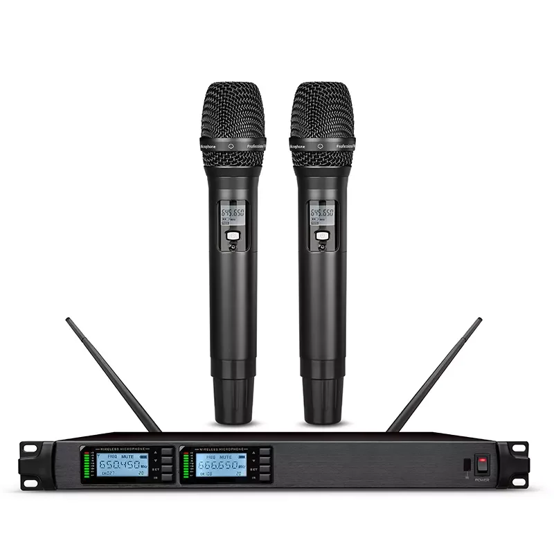 

ST-8002 2 Channel UHF Wireless Desktop Microphone for Meeting Room