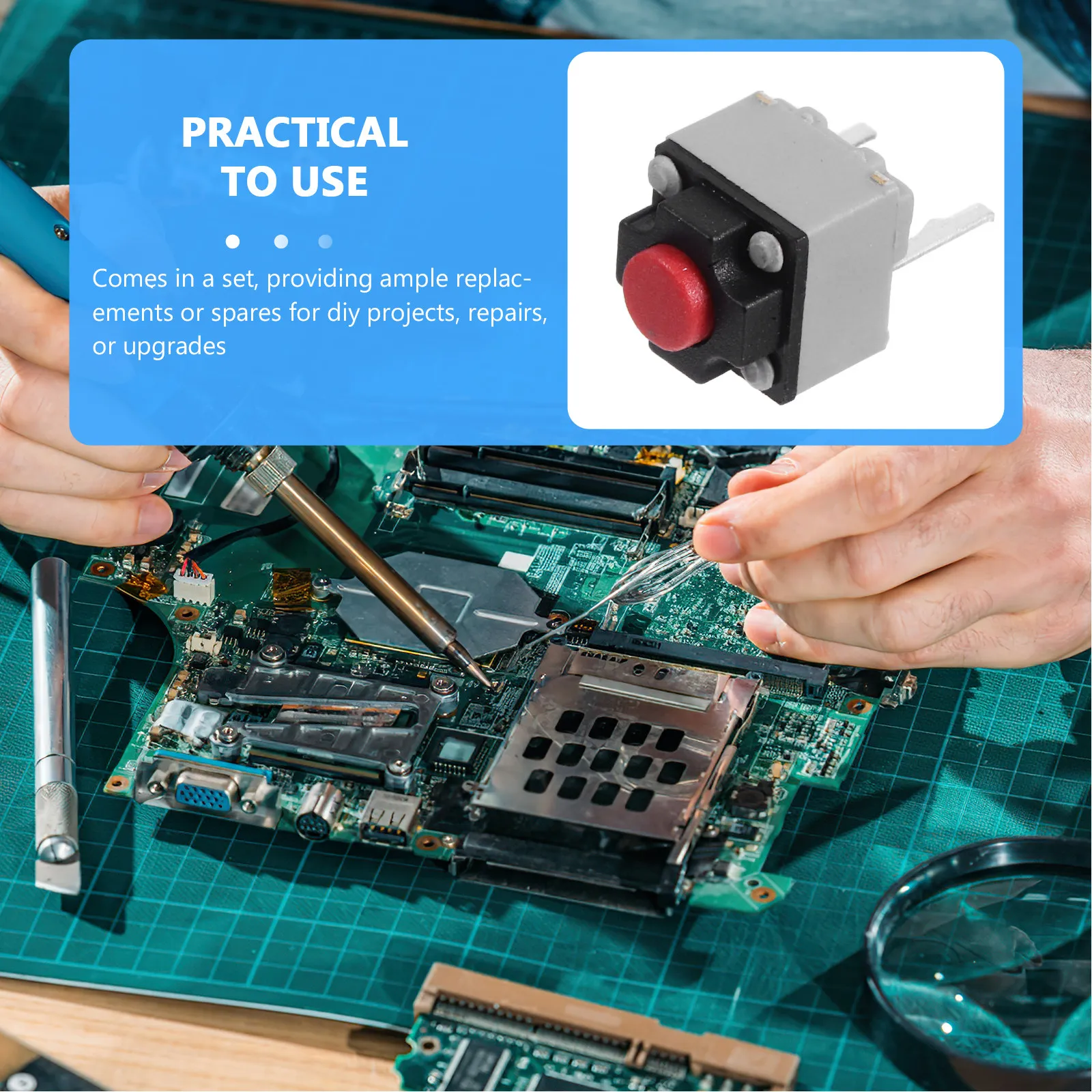 5 Stück leiser Mikroschalter, – Diy In Electronics Bewertung und Preis