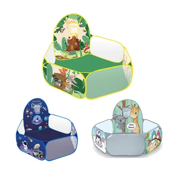 1.2 メートル子供ベビーサークル遊び場子ボールピット子供の漫画撮影プールオーシャンボールドライプールポータブル子供風船おもちゃ