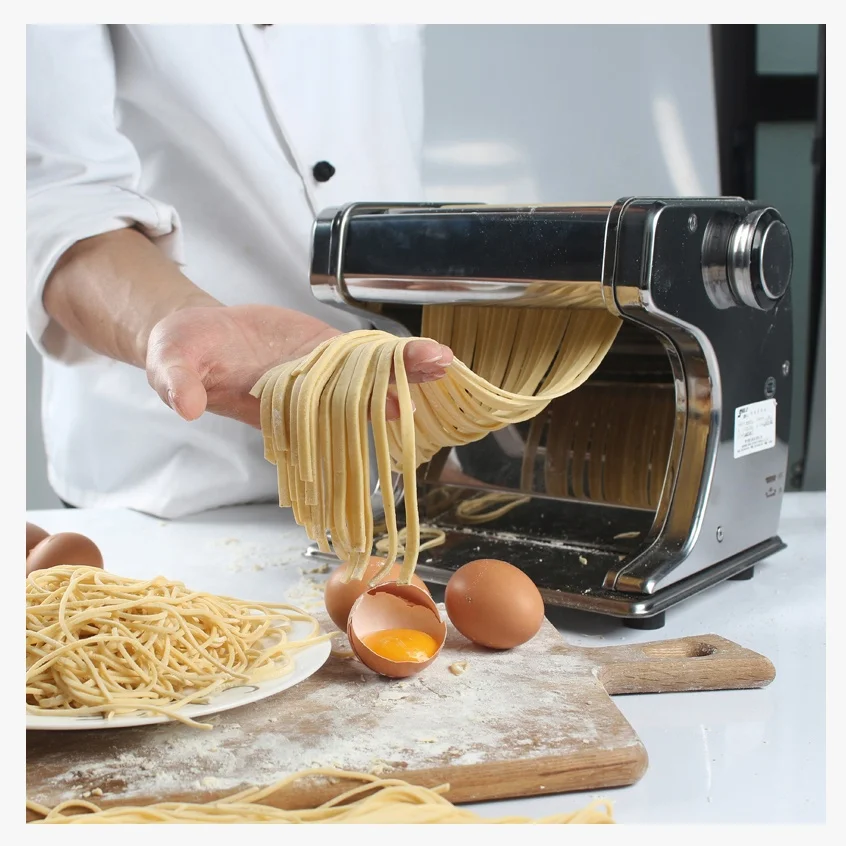 New Year Gift Professional  Automatic Pasta Making Machine Electric Noodle Maker for Home Use or Restaurant