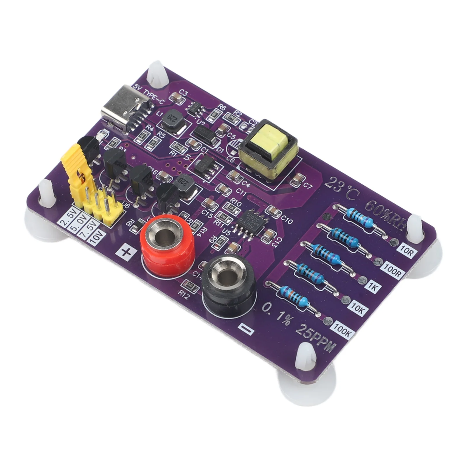 Digital Multimeter Reference Voltage Resistance Module Temperature Control Environment As Shown Power Indication LED Light
