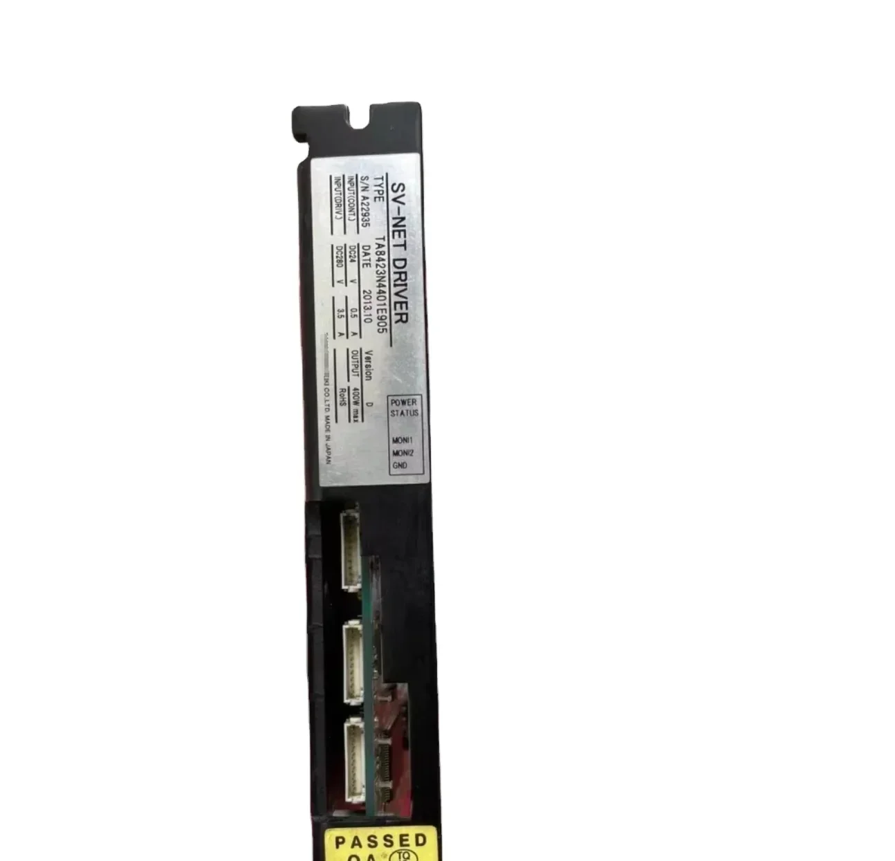 

2026 4. 625 TA8423N4401E905 TA8423N7401E902 TA8423N4701E906 Original Driver Servo Board for Injection Molding Machine