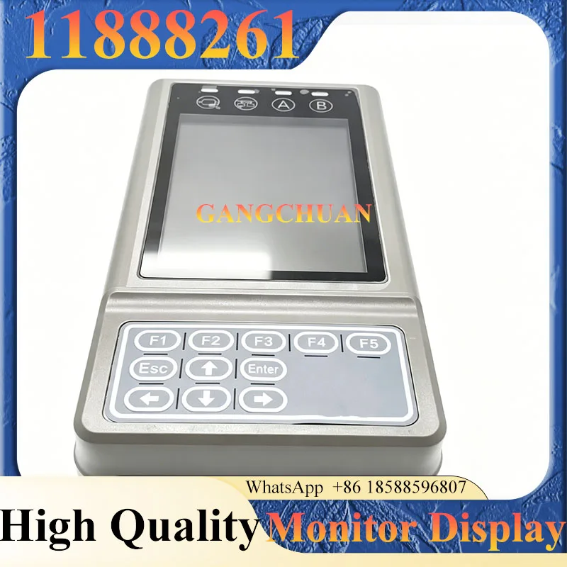 Excavator Monitor Display 11888261 Direct Injection for SY135 SY215 SY235 SY335