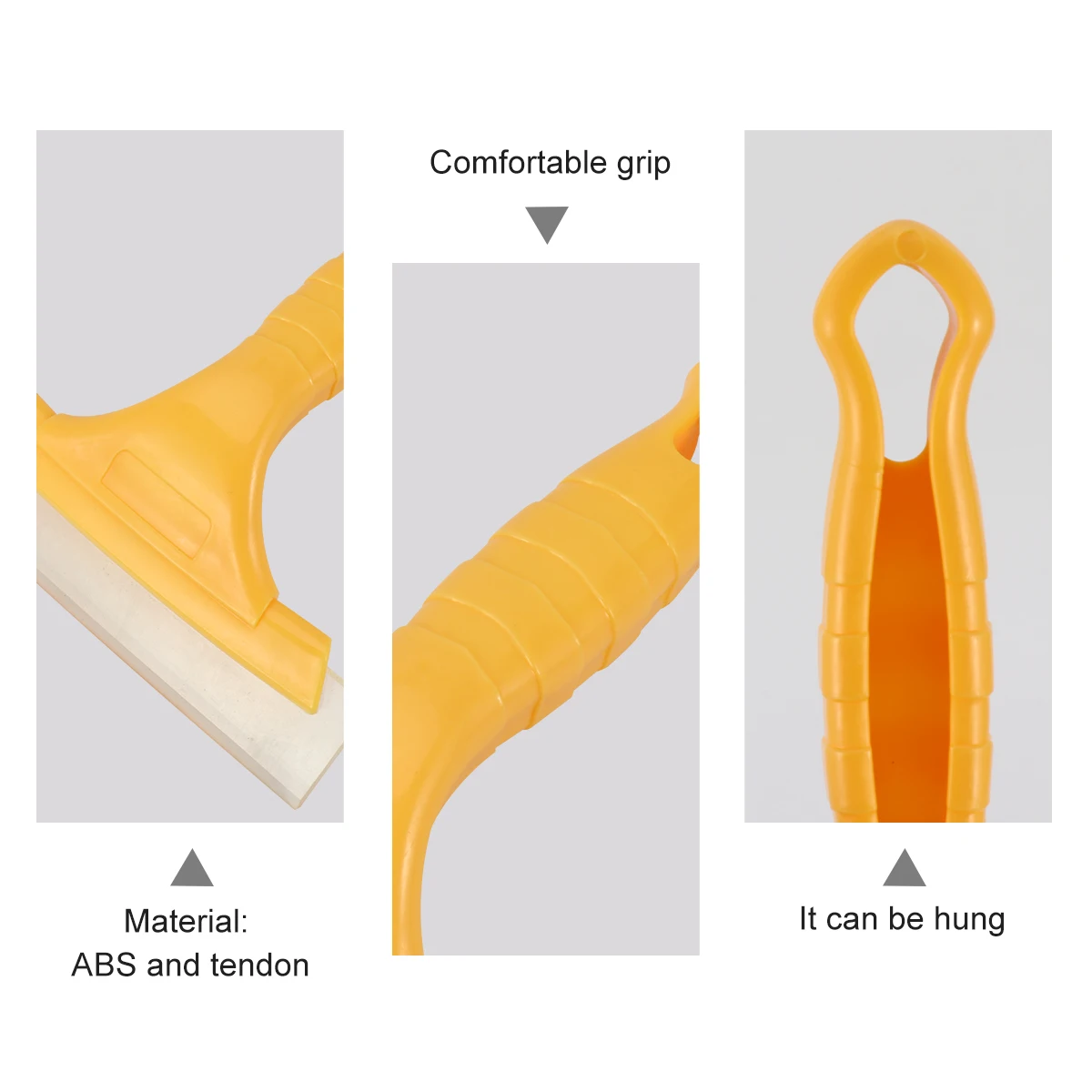 

2Pcs Clean Wipers Car Tools ABS Material Short Handle Scrapers Multipurpose Glass Cleaning Film Applying Bubble Removal Snow