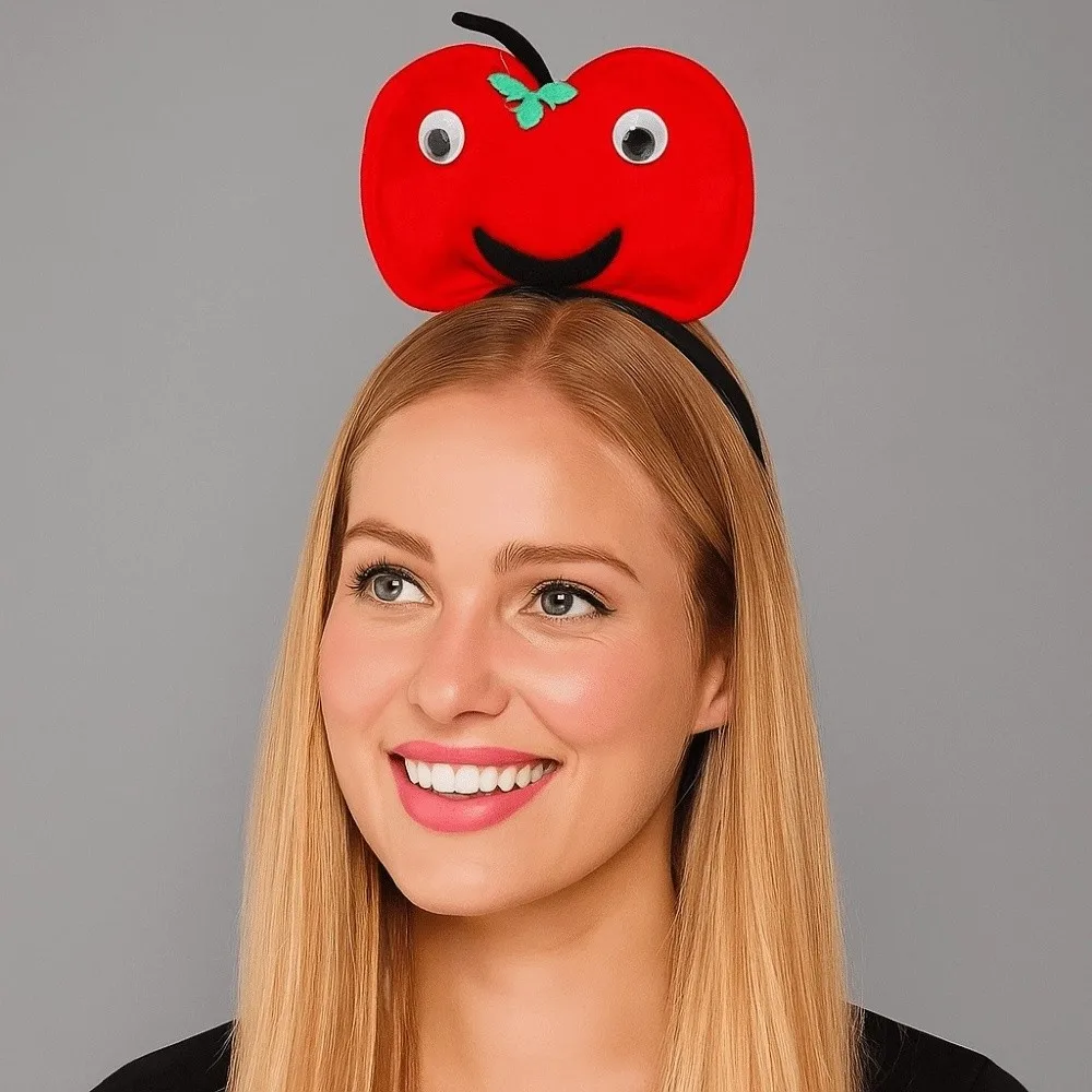 Ernährungsmonat Cartoon Obst Haarreifen Sonnenblume Durian Kreatives Stirnband für Erntefest Kopfschmuck Personalisiert