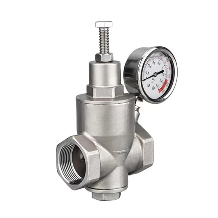 High-precision stainless steel pressure regulating valve corrosion-resistant moisture/liquid industrial thread
