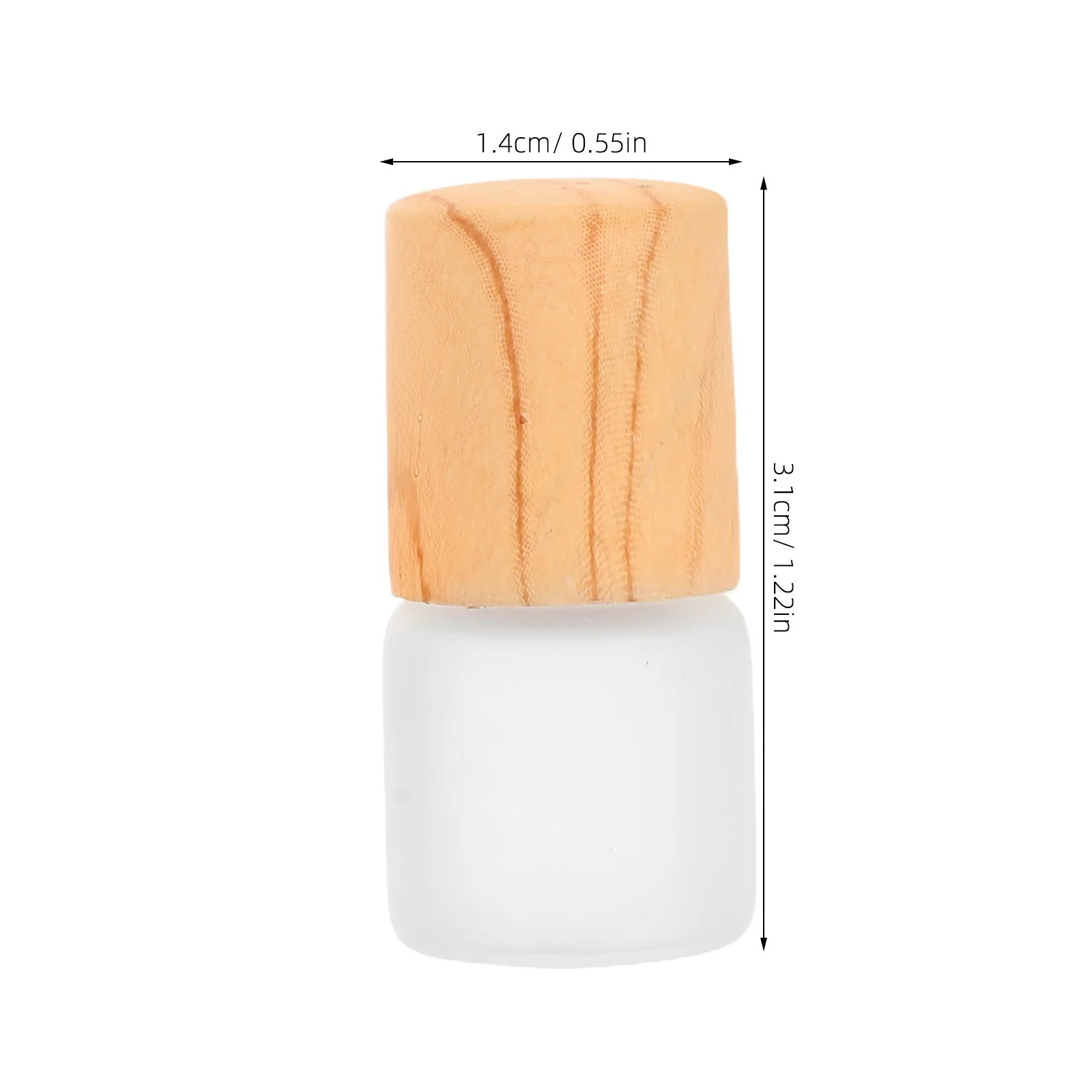 20 Stück nachfüllbare Glas-Parfüm-Roller-Flaschen, Mini-Reise-Probenflaschen, Behälter für ätherische Öle, Aromatherapie-Duftroller