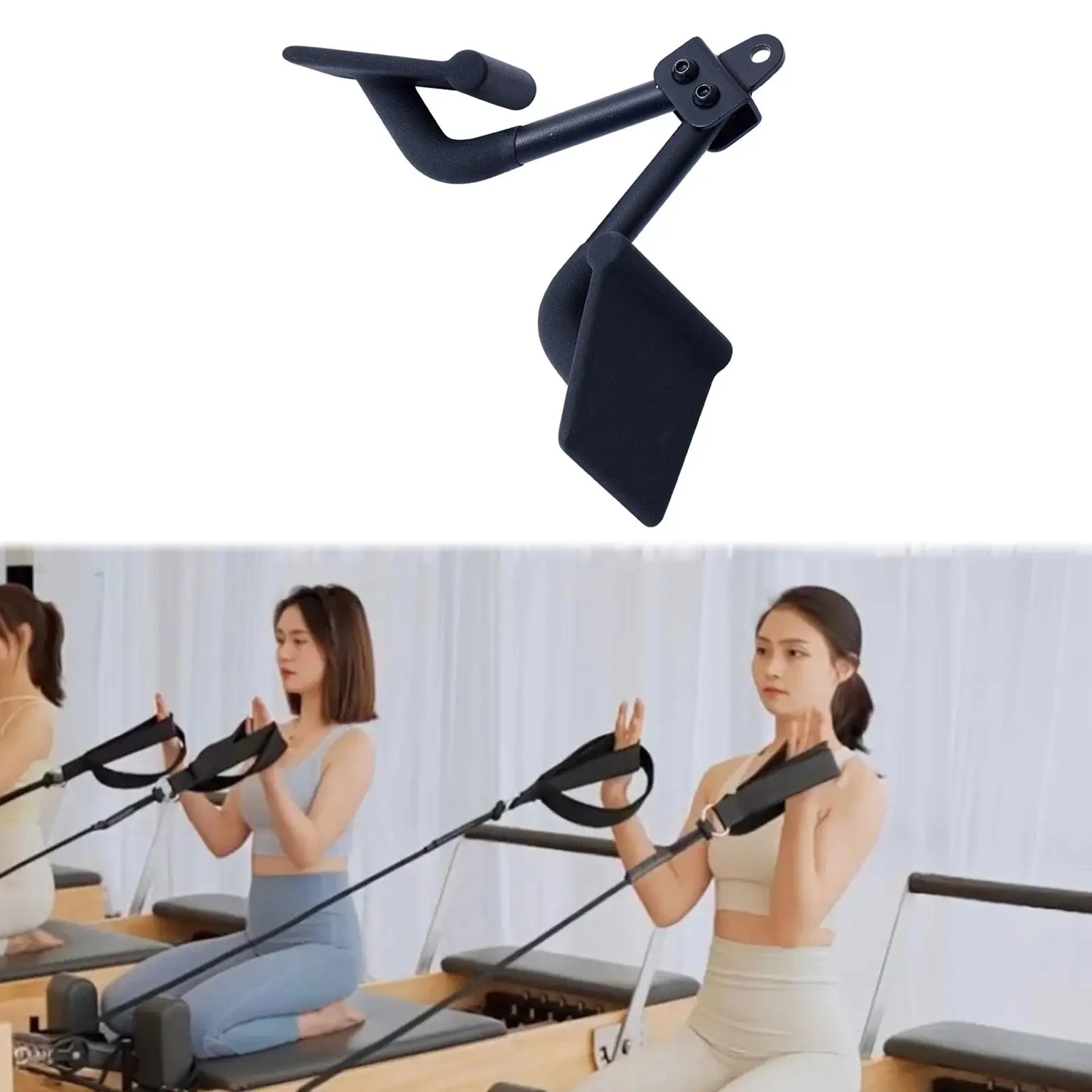 LAT Pull Down Bar Sturdy Non Slip Tricep Bar for Fitness Workout Accessories