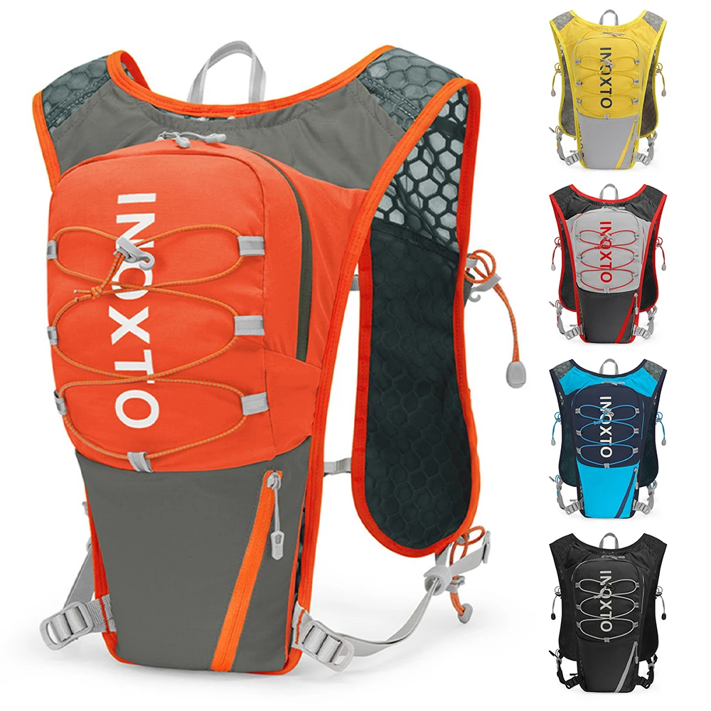 

Nylon Hydration Pack 5L Hydration Backpack Outdoor Sports Bag Lightweight Water Pack for for Running Hiking Riding Backpack