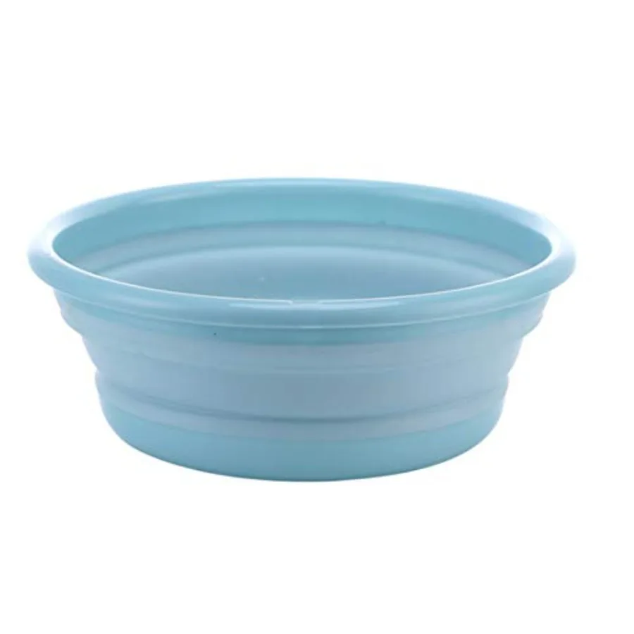 

Multi-purpose Collapsible Dish Tub Bowl BPA-Free Round Lightweight Collapsible Wash Basin