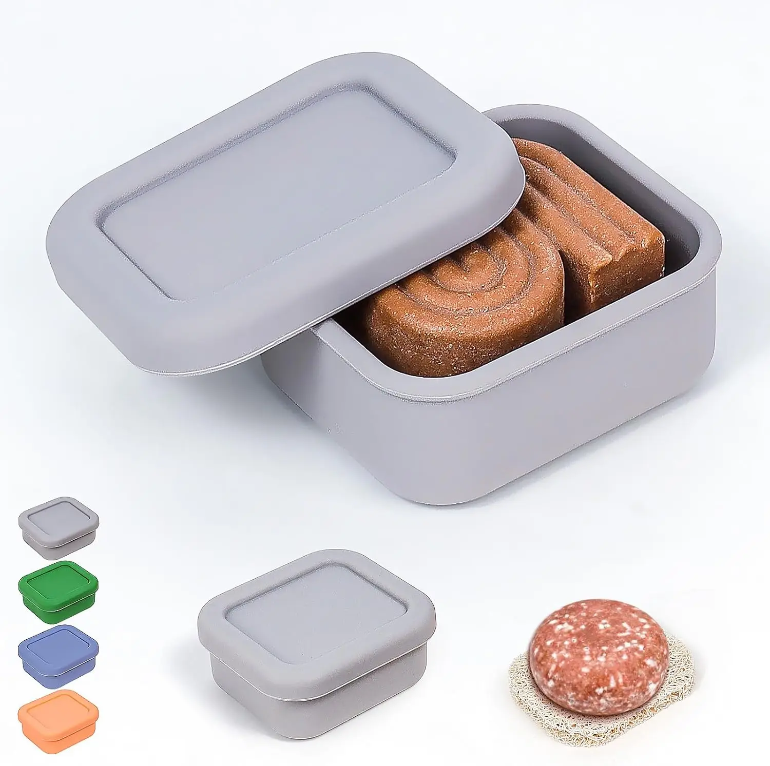 Sealed Travel Shampoo Bar Case