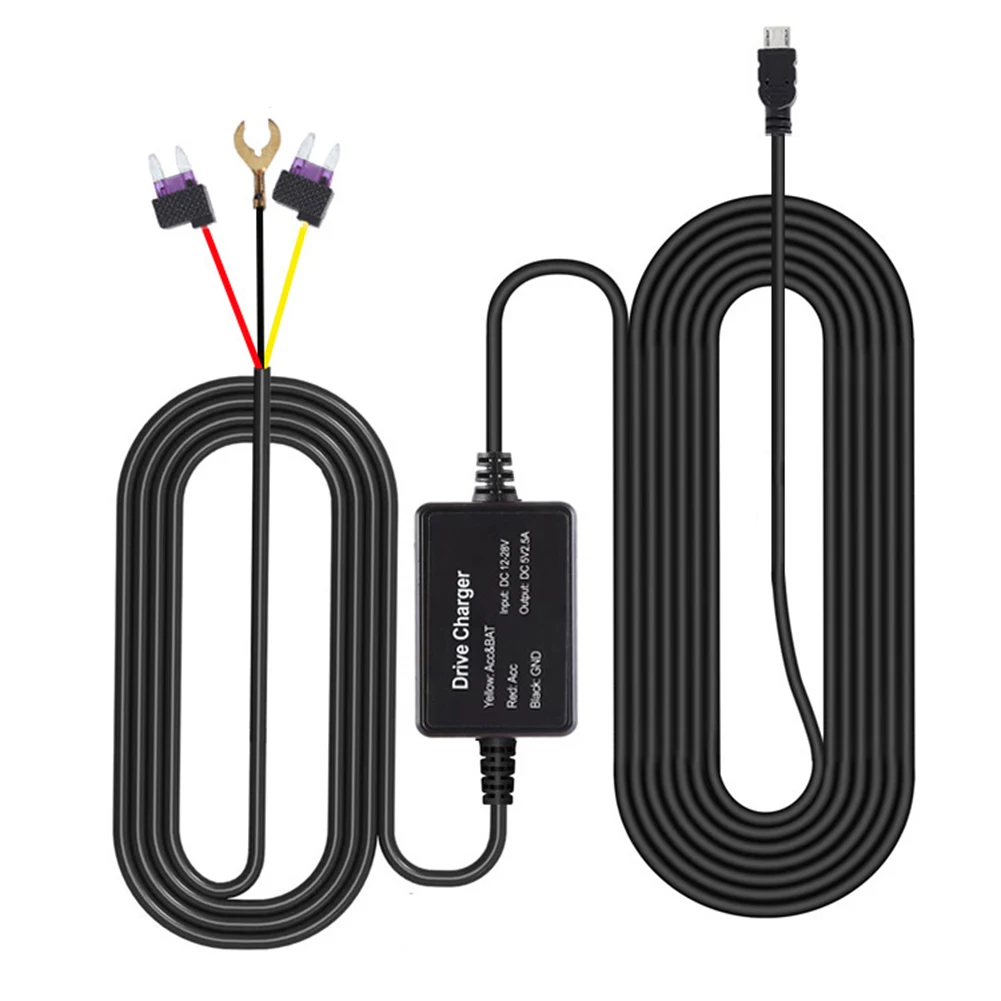 Low Voltage Protection 24 Hour Parking Cable Parking Monitoring Output 5V 3A Sensitive Power Management For Dash Cam