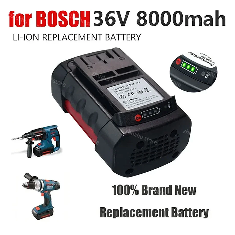 For Bosch 36V battery 9000mAh 6000mAh 8000mAh BAT4030 BAT4040 BAT4050 BTA4060 Li-Ion Battery