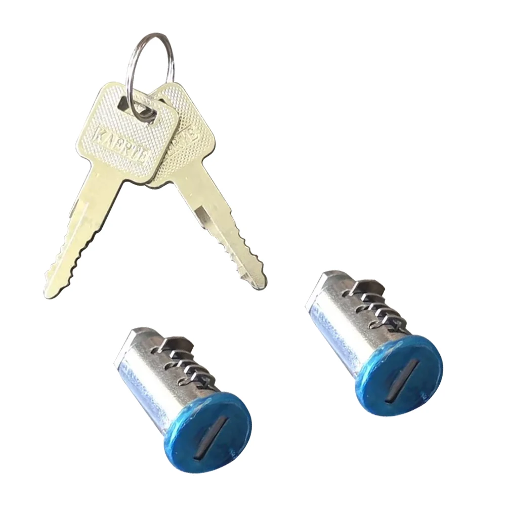 2/4 Set Car Roof Bar Rack Box Barrel Security Lock with 2/4 Keys Roof Luggage Rack Lock Core Cycle Carriers Exterior Accessories