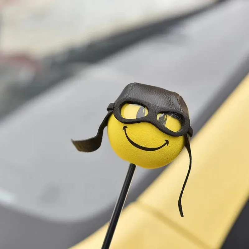 Cartoon Auto Antenne Kugel Plüsch Eva Schaum Antenne Topper Dekoration für Mini Cooper F54 F55 F60 R55 R56 R57 R58 R60 Dach verzierung