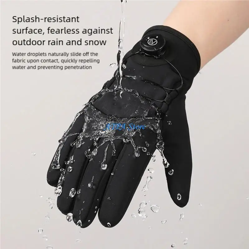 قفازات U13C للرجال للدراجات النارية، قفازات حماية للموتوكروس، قفازات كاملة مقاومة للرياح #5