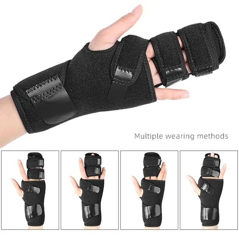 Professional Wrist Support Splint Arthritiss Band Belt Carpal Tunnel Wrist Brace Sprain Prevention Wrist Protector For Fitness