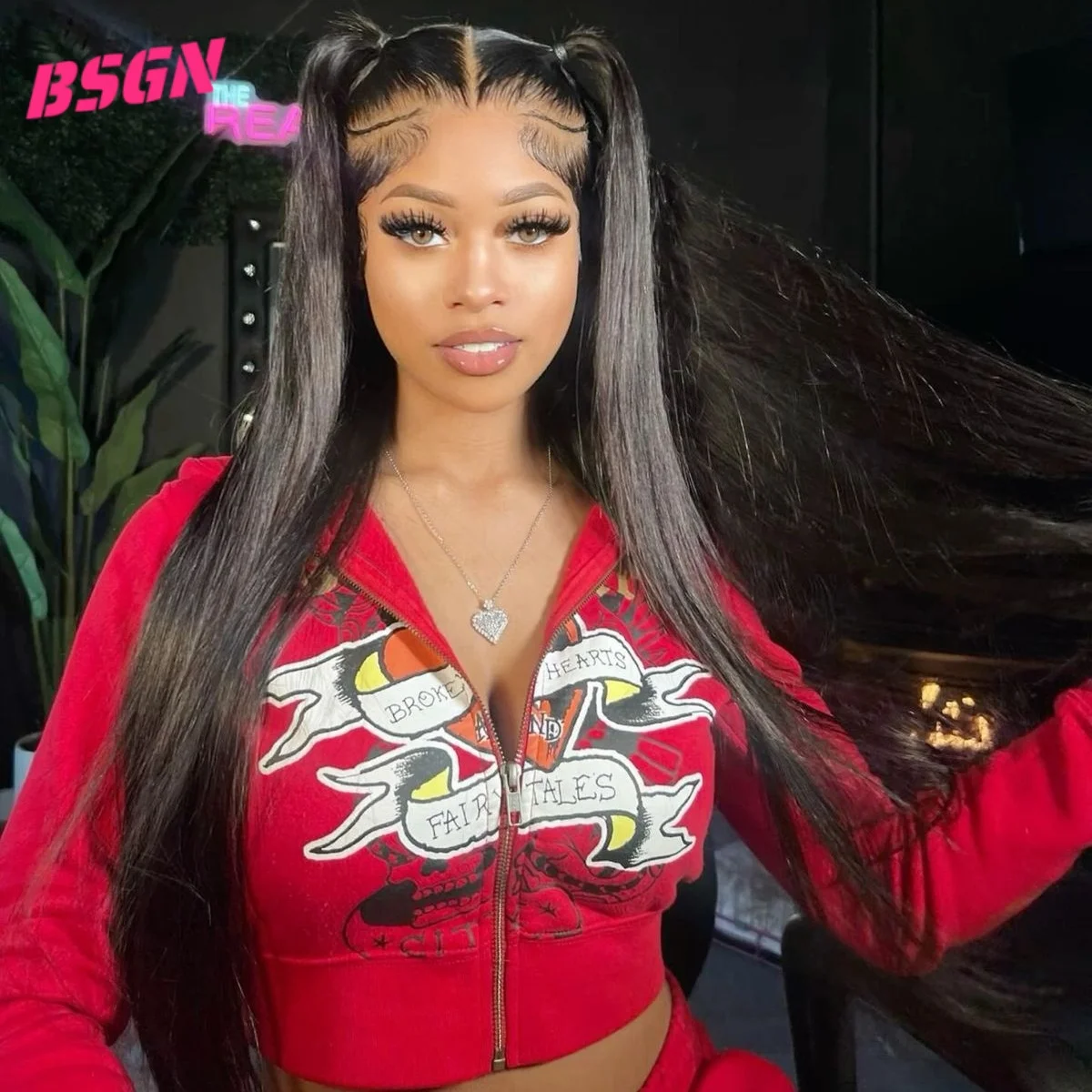 

28 inches 180% Straight Lace Front Wigs Human Hair 13X4 HD Lace Frontal Wigs Human Hair Pre Plucked Glueless Wig 100% Human Hair