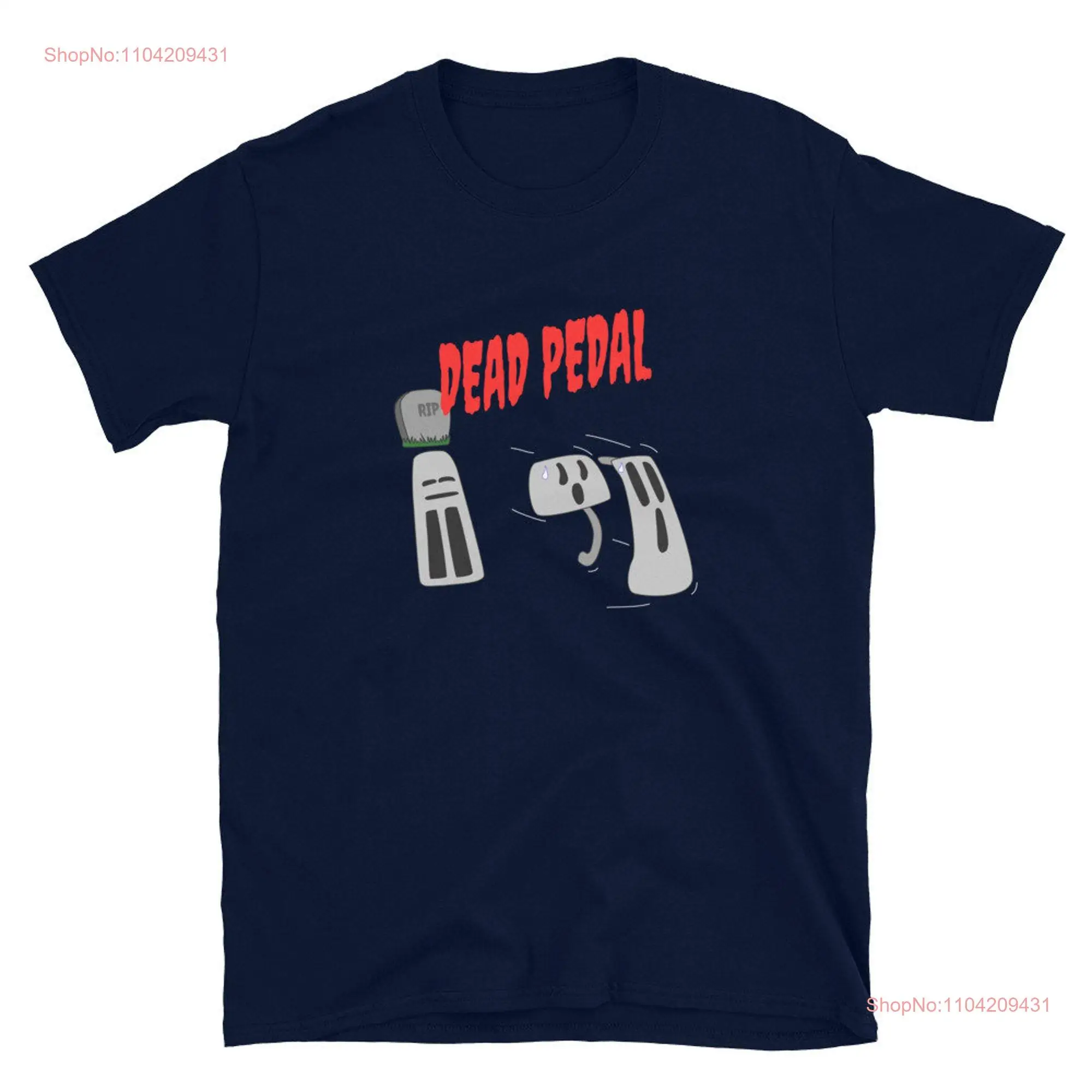 Scary Footrest Dead Pedal  T Shirt long or short sleeves