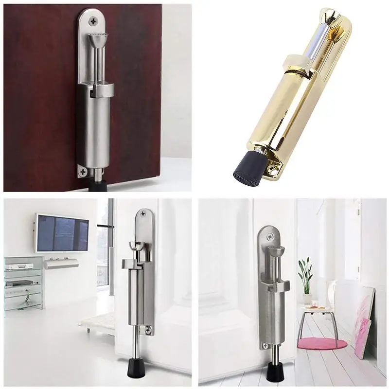 Kick Down Door Stoppers 1pc Home Door Holder With Nonslip Rubber Tip For Home And Office Etc Home Improvement Accessories