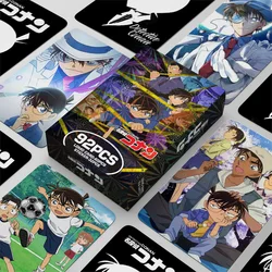 Case Closed Lomo Card 1Pack/92PC 60PC Mini Cards With 32PC Stickers Japanese Anime Fan Collection Lomo Cards Postcard Photo Gift