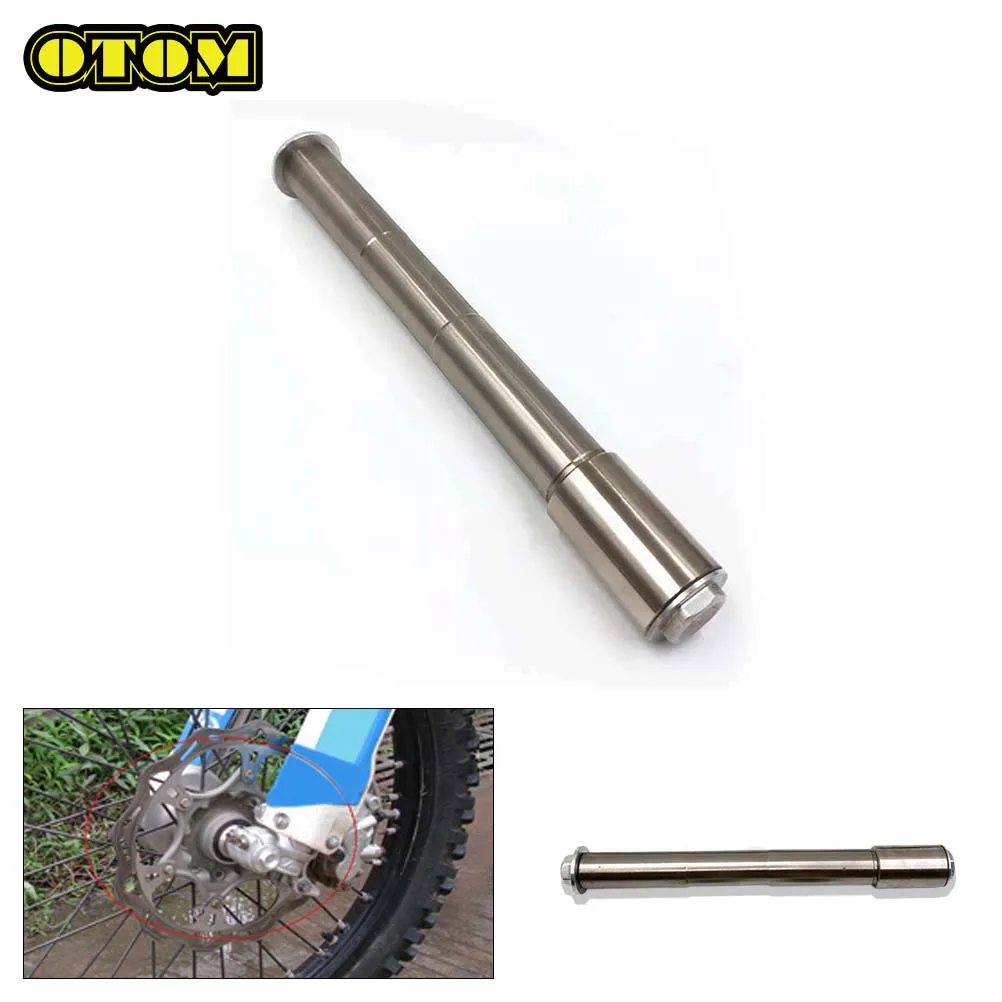 Motorcycle For KTM HUSQVARNA GASGAS Front Wheel Axle Hub Shaft Pivot With Nut EXC EXCF SXF250 XCF350 FC450 TC250 MC125 EX250F