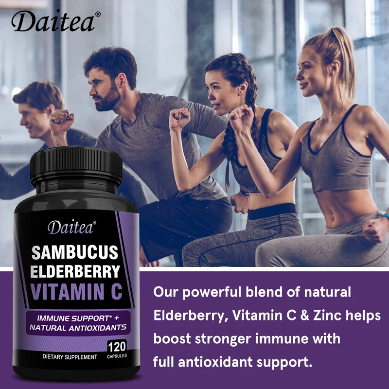 

Элиберка — поддерживает здоровье иммунитета, дыхательное здоровье, антиоксидант, богатый витамина С и цинк — 120 капсул