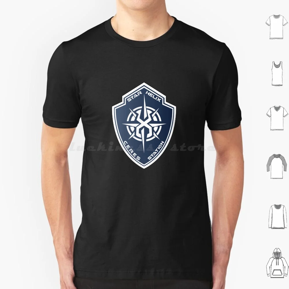 The Expanse Star Helix Emblem T Shirt Cotton Men Women Diy Print The Expanse Star Helix Star Helix Emblem Expanse Sci Fi Scifi