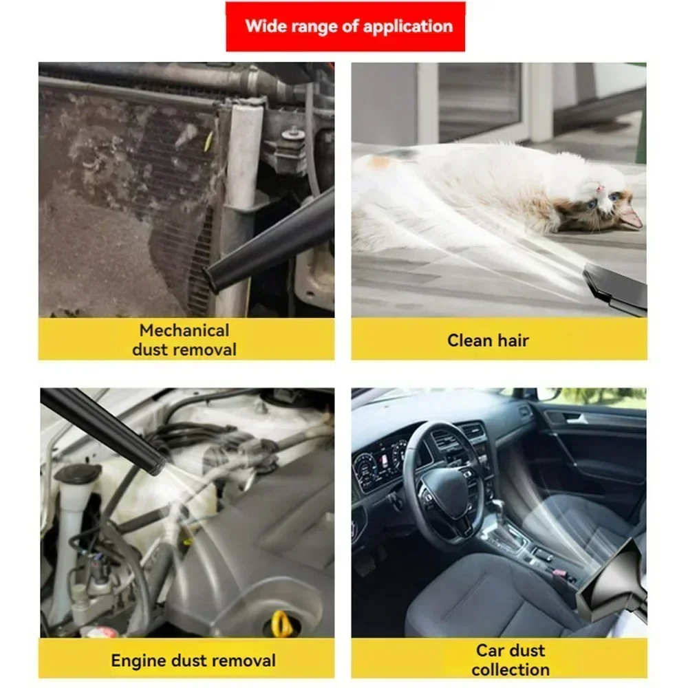 Cordless Air Blower Suitable For DW Dewalt Original Battery Lithium Hair Dryer Wireless Computer Vacuum Cleaner Dust Collector