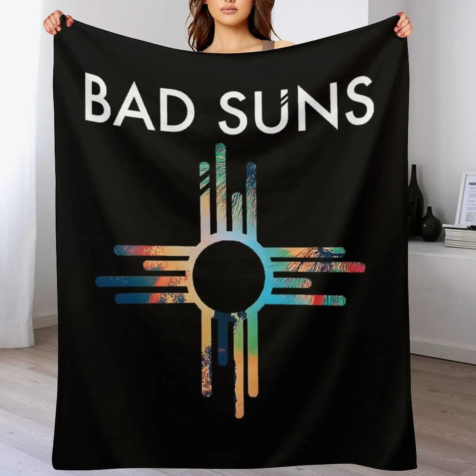 Bad Suns Throw Blanket Warm Comfortable Blanket for Office Napping