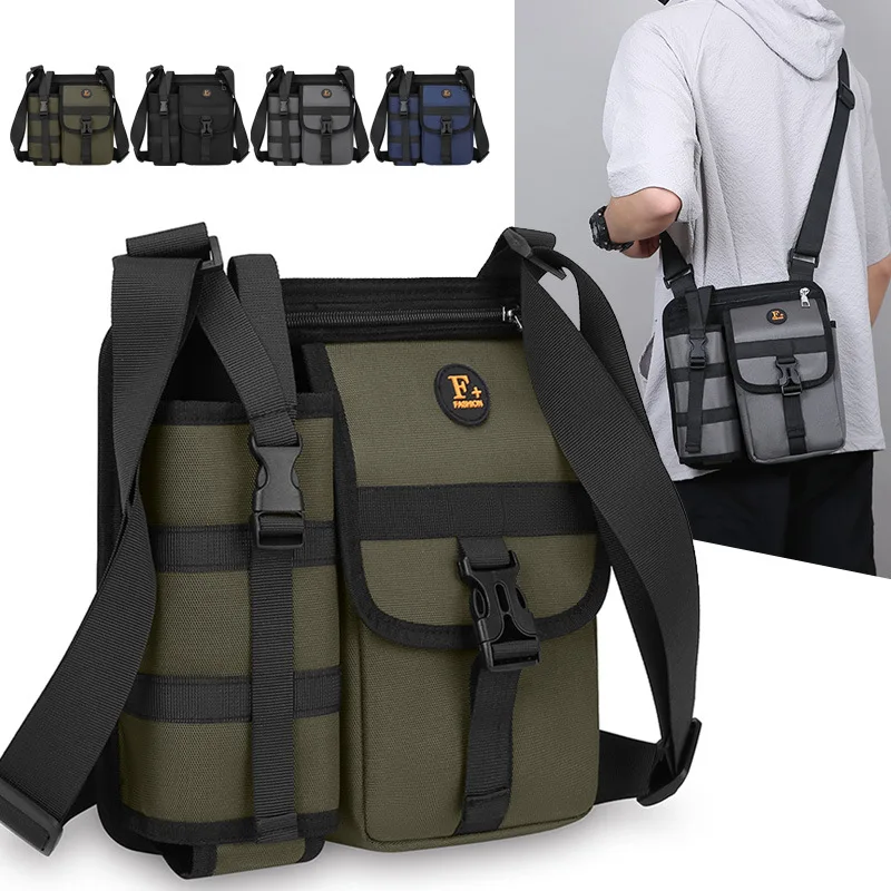 

Сумка через плечо, устойчивая к истиранию, легкая, водонепроницаемая, сумка для бутылки с водой, сумка через плечо для верховой езды, кемпинга, спорта на открытом воздухе, подарок для мужчин