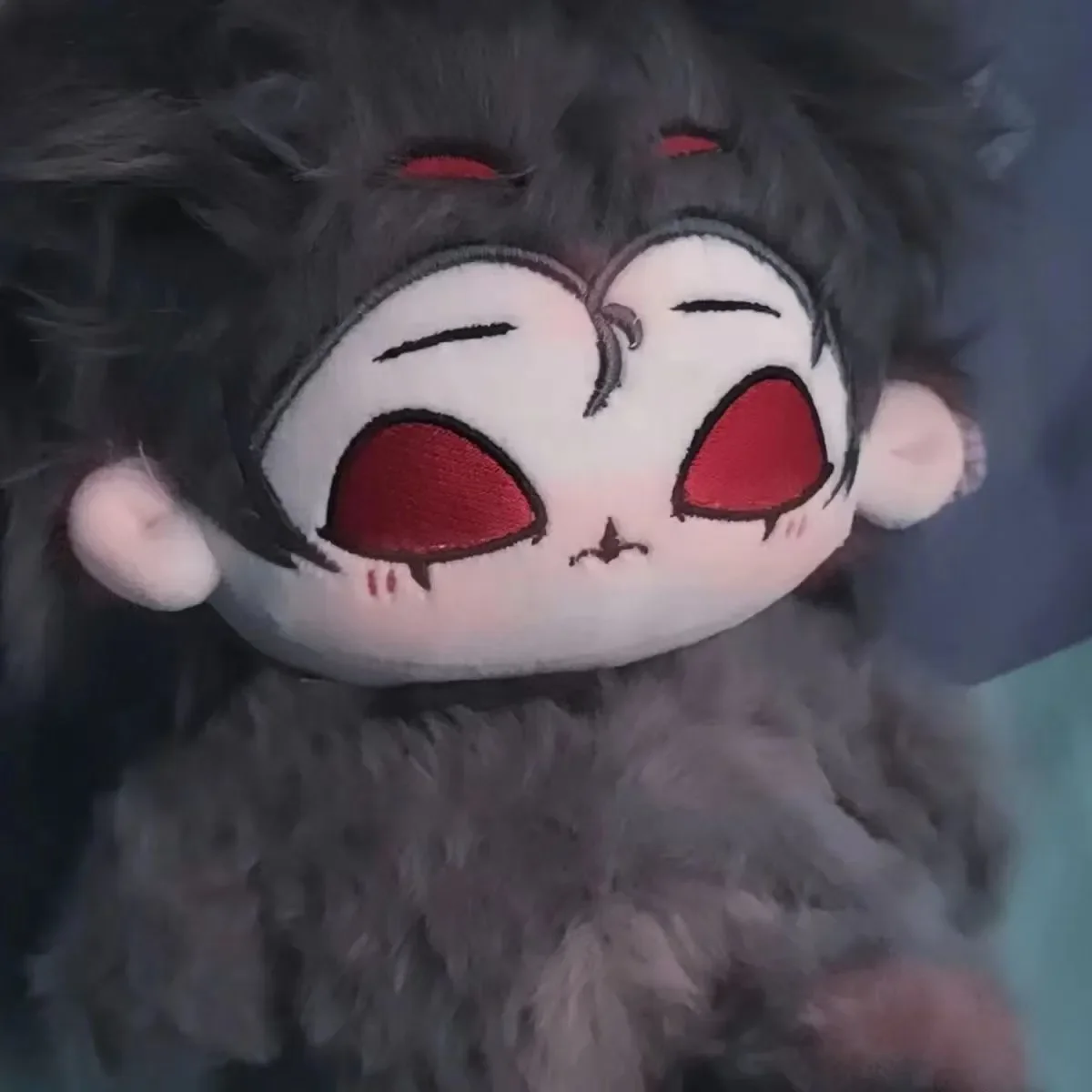 Anime Neue Helluva Boss Stolas Plüsch Spielzeug Halb Tier Körper Attribute 20cm Cosplay Dress Up Kleidung Baumwolle Spielzeug Geburt Weihnachten geschenk