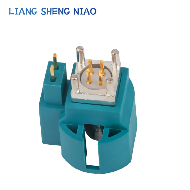 Lvds Hsd 4 + 2Pin Conector 6P180 Graus Masculino Conector de Carro Hsd6P Plug Board